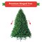 Costway 6ft Premium Hinged Artificial Christmas Fir Tree w/ 1250 Branch Tips